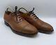 Church's Uk 7.5 F Oxford Tan X5 Eye Shoes 75 Custom Grade Vintage Eu 41.5 Brown