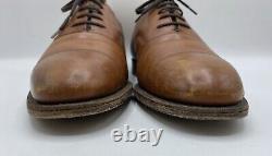 Church's UK 7.5 F Oxford Tan x5 Eye Shoes 75 Custom Grade Vintage EU 41.5 Brown