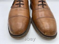 Church's UK 7.5 F Oxford Tan x5 Eye Shoes 75 Custom Grade Vintage EU 41.5 Brown