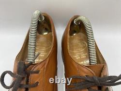 Church's UK 7.5 F Oxford Tan x5 Eye Shoes 75 Custom Grade Vintage EU 41.5 Brown