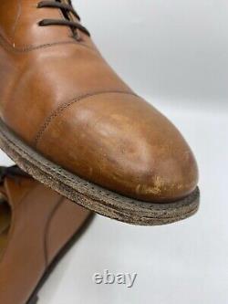 Church's UK 7.5 F Oxford Tan x5 Eye Shoes 75 Custom Grade Vintage EU 41.5 Brown