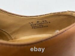 Church's UK 7.5 F Oxford Tan x5 Eye Shoes 75 Custom Grade Vintage EU 41.5 Brown