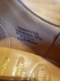 Church's Vintage Custom Grade Shoes Brown Leather Brogue UK 7 Narrow EU 39