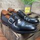 Church's Westbury Black Leather Monk Shoes Custom Grade Handmade Uk8.5 Eu42.5
