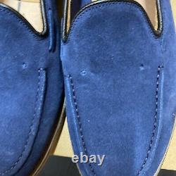 Church, s custom grade mens suede loafers slip on shoes size 8 G