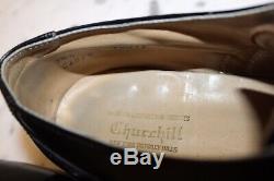 Churchill Churchs Quality Grade Sz 9.5 E Leather Loafer Shoes