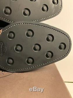 Churchs Black Leather Custom Grade Mens Wingtip Shoes Wilson Sz 10 F Worn Once