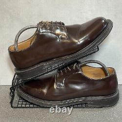 Churchs Brown Genuine Leather Formal Custom Grade Oxford Shoes UK 7.5 Stanton