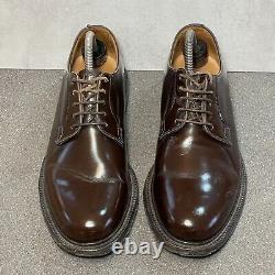 Churchs Brown Genuine Leather Formal Custom Grade Oxford Shoes UK 7.5 Stanton