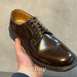 Churchs Brown Genuine Leather Formal Custom Grade Oxford Shoes UK 7.5 Stanton