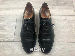 Churchs Consul II Black Custom Grade Leather Oxford Shoes Size UK8 F RRP£495