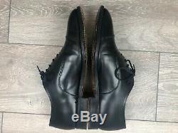 Churchs Consul II Black Custom Grade Leather Oxford Shoes Size UK8 F RRP£495