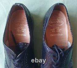 Churchs Custom Grade Black Leather Diplomat Shoes. 7.5 E. In box. £975 retail