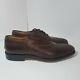 Churchs Custom Grade Brown Brogue Wingtip Shoes Oxford Made In England Us 8.5 B