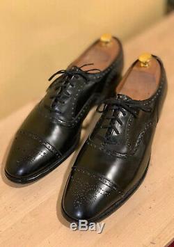 Churchs Custom Grade Diplomat Captoe Oxford Shoes Black 10 E