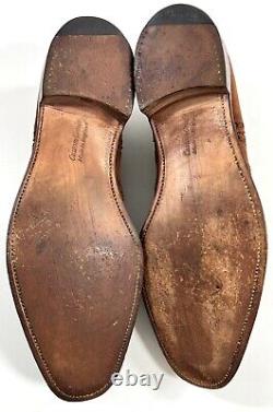 Churchs Custom Grade Real Cape Buck Leather Wingtip Brogue UK Size 13 A Narrow