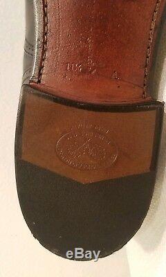 Churchs Custom Grade Wingtip Black Leather Men's Oxford Shoes 11.5