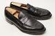 Churchs Darwin Custom Grade Penny Loafers Mens 10.5 F Black Leather Dress Shoes