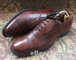 Churchs Eskadale Custom Grade Brown Cap Toe Brogues Mens Shoes Uk 9 F USA 10