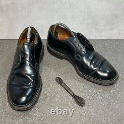 Churchs Genuine Black Leather Formal Custom Grade Oxford Shoes UK 8.5 Stratton