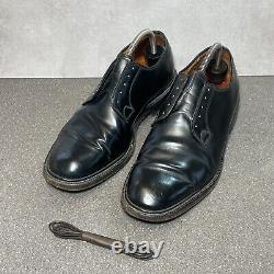 Churchs Genuine Black Leather Formal Custom Grade Oxford Shoes UK 8.5 Stratton