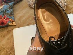 Churchs Mens Black Diplomat Oxford Brogue 11 G Custom Grade Shoe