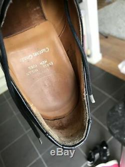 Churchs Shoes Black Leather Oxford LANCASTER Lace Up UK 8 F Custom Grade London