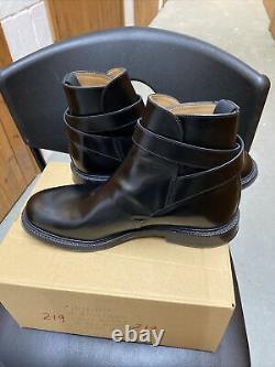Churchs Worthing Mens Buckle Ankle Chelsea Boots Custom Grade Size 7.5