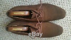 Churchs brown suede shoes custom grade 10.5 mens with formers never worn lathes