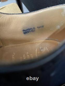 Churchs mens custom grade brogue shoes size 9 blue