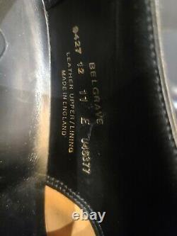 Crockett & Jones Belgrave Punched Cap Toe Oxfords, Hand Grade, $840 Retail, 12