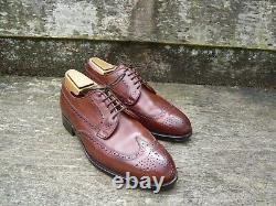 Crockett & Jones Hand Grade Brogues Brown / Tan Uk 7.5 Superb Condition