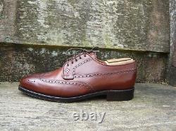 Crockett & Jones Hand Grade Brogues Brown / Tan Uk 7.5 Superb Condition