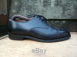 Crockett & Jones Hand Grade Oxford Black Uk 7.5 Whitehall Very Good Cond