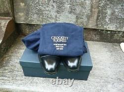 Crockett & Jones Hand Grade Oxford Black Uk 8 Egerton Superb Condition