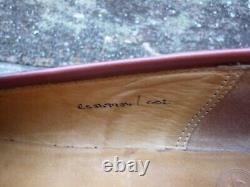 Crockett & Jones Loafers Shoes Handgrade Brown Tan Leather Uk 7.5 Mens Harcourt