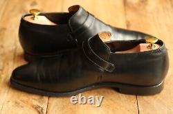 Crockett & Jones Portman Hand Grade Leather Monk Buckle Shoes Mens UK 8 US 9