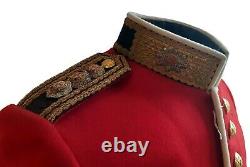 Genuine-Military RHQ Coldstream Guards Tunic Officer Captain Grade 1 -SS85