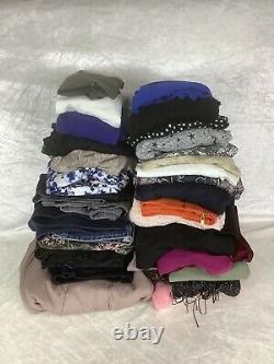 Wholesale Job Lot of  Used Women's "Grade A" Clothing Excess Stock 25 ITEMS 