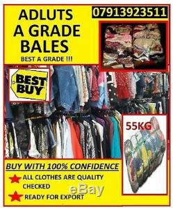 Grade A Clothes Ladies And Mens Mix- 55kg -ready For Export