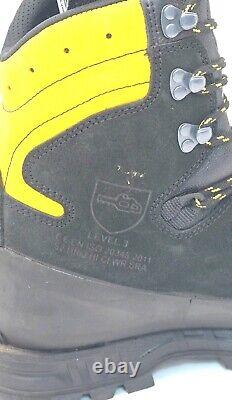 HAIX Protector Level 3 Boots UK 8 Alpin Chainsaw Safety Boot Goretex Waterproof