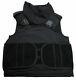Hauberg Black Tactical Body Armour Bullet Proof Stab Vest Collar & Groin Grade A
