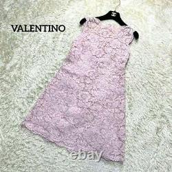 Highest Grade Tag VALENTINO Heavy Lace Dress size M One Piece A Line