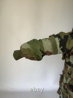 Irish Defence Force Issue Camouflage Smock Scare Paddy Flage Size Medium