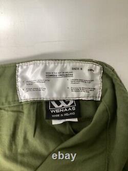 Irish Defence Forces Olive Green Combat Trousers Lined 1999 Size 8 Waist 39 L 34