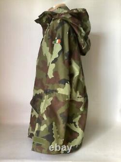 Irish Defence Forces Waterproof MVP Smock Paddyflage Size Small 40 inch chest