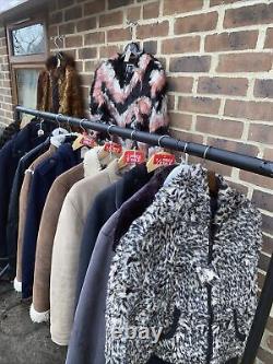 JOBLOT 8 (grade 1) Faux Fur Coats/jackets/Gilets-con't. 