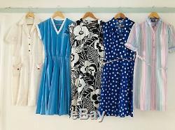 Job Lot #A 60 x 70s 80s 90s Summer Dresses Floral Check Stripe Prints Grade A