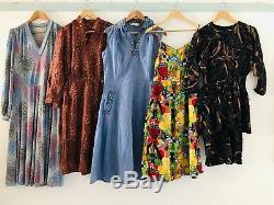 Job Lot #A Wholesale 60 x 50s 60s 70s 80s 90s Vintage Dresses A Grade