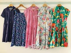 Job Lot #C 50 x 70s 80s 90s Summer Dresses Floral Check Prints Grade A